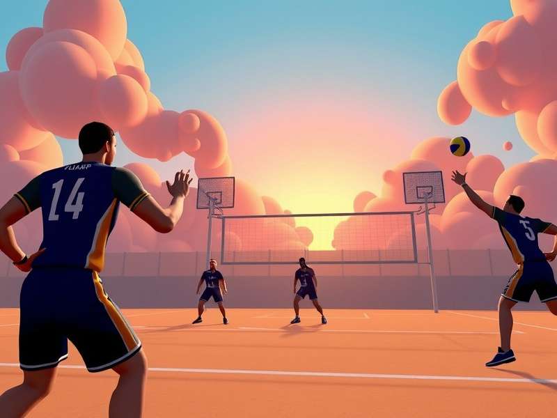 Volley Pulse Predators gameplay screenshot